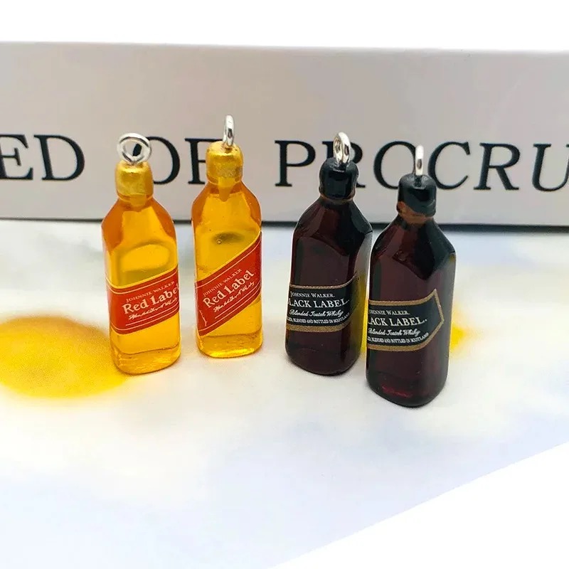 Wine Beer Bottle - 10Pcs Tiny Wine Bar Bottle Resin