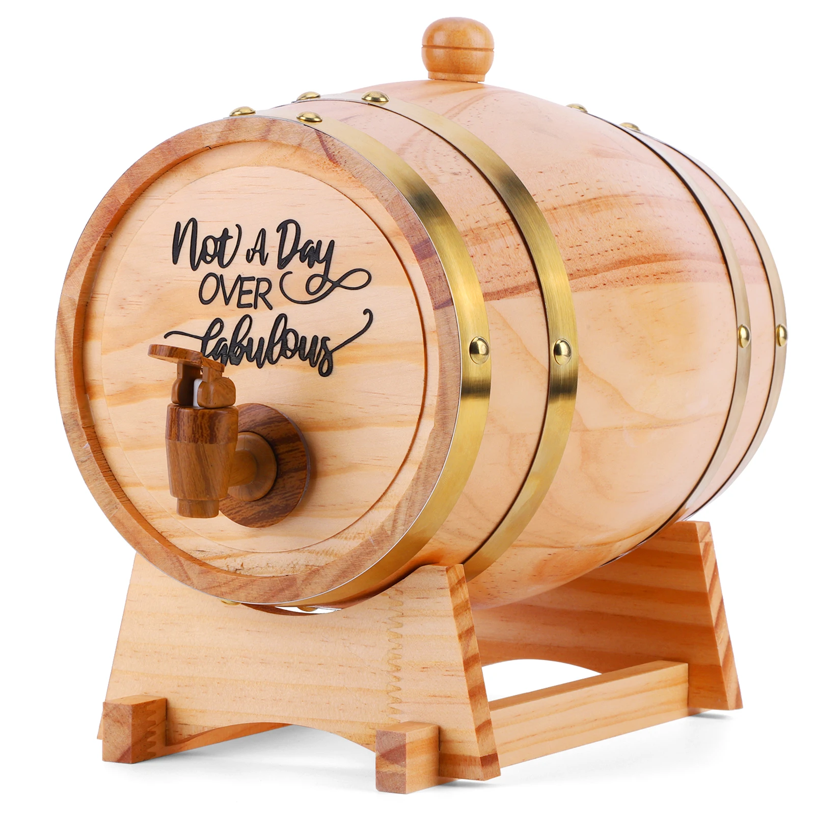 3L Wooden Whiskey Barrel with  - đánh giá và giá Wine Whiskey Beer