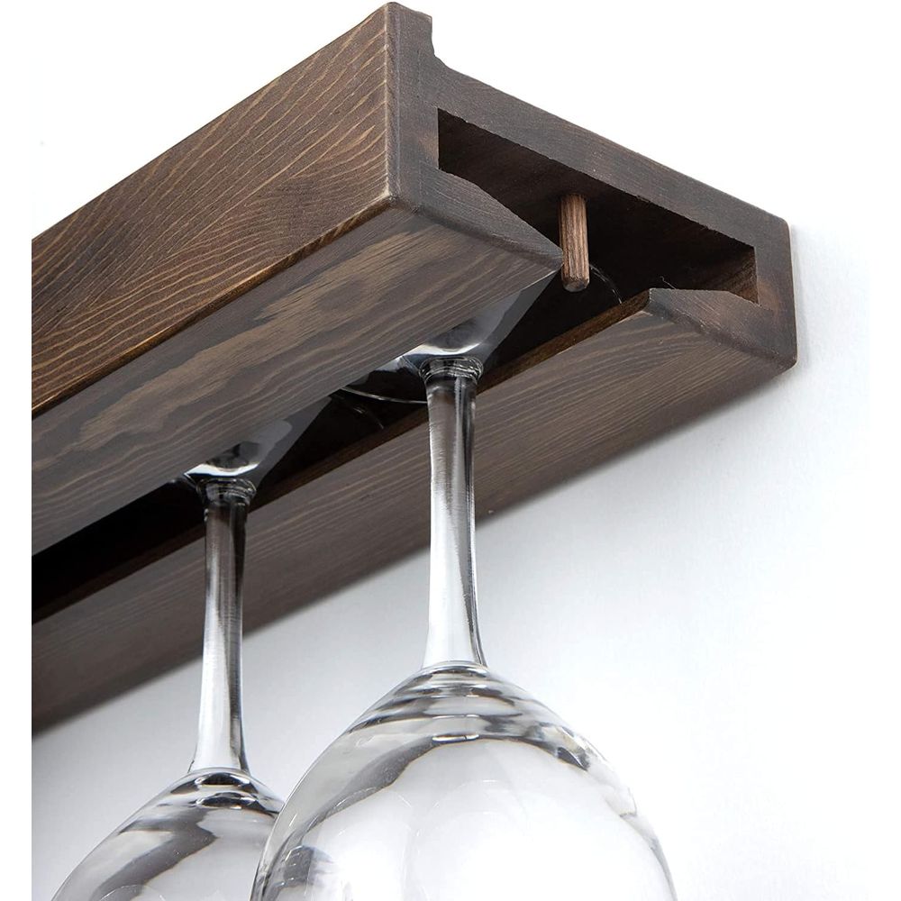 Wall Mounted Wood Floating Win - đánh giá và giá Wine Rack Wall Mount