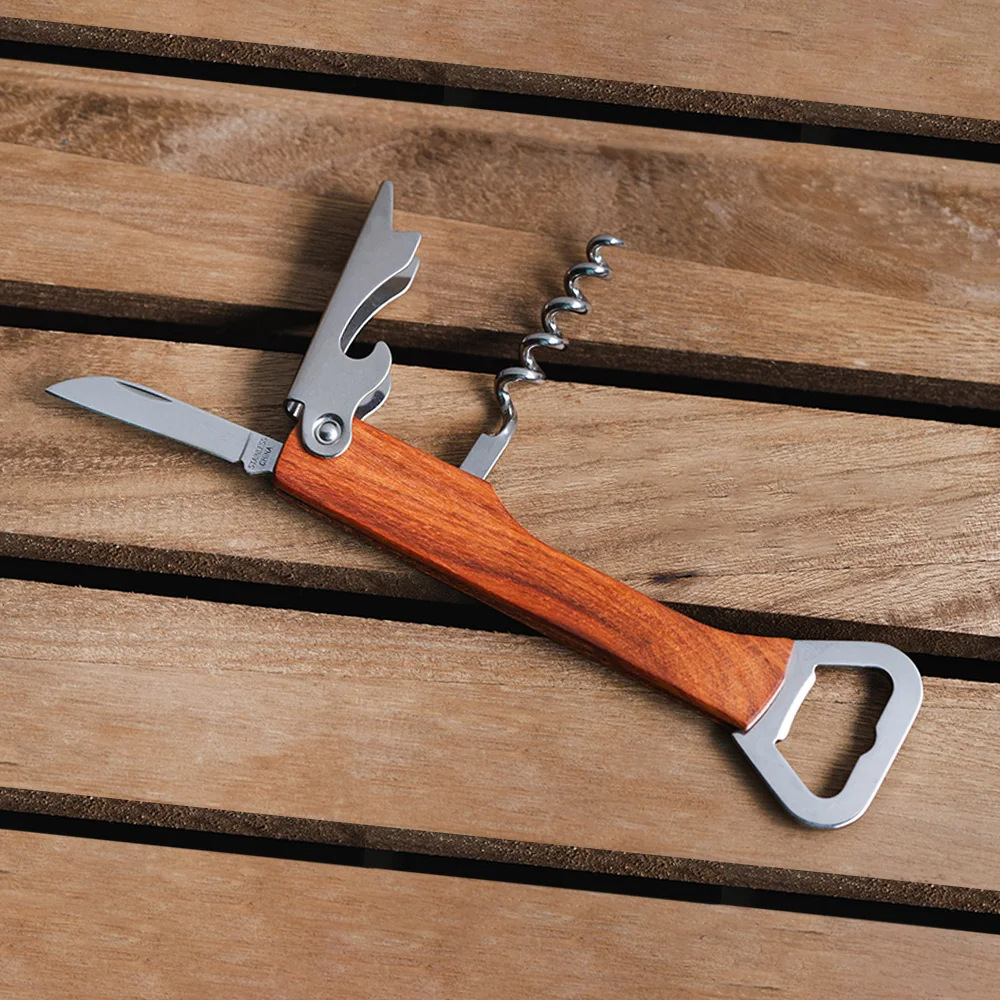 Personalised Logo Wood Handle  - đánh giá và giá Wine Beer Logo