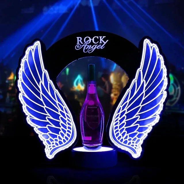 Rechargeable LED Flashing Ange - đánh giá và giá Wine Beer Bottle