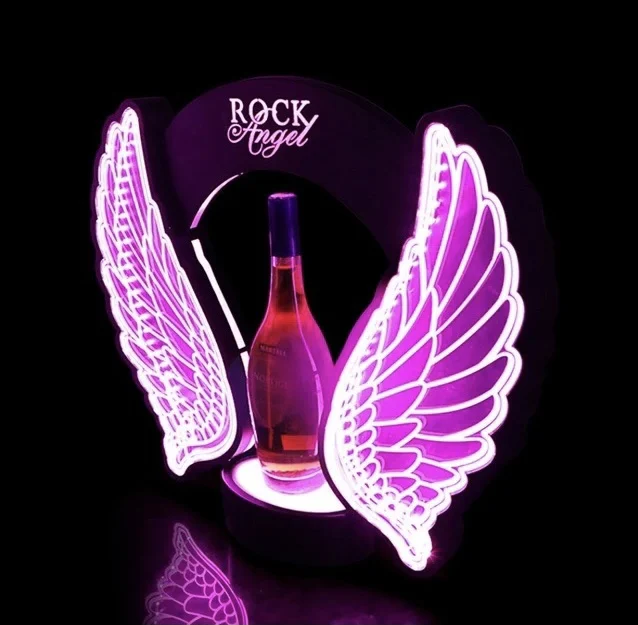 Rechargeable LED Flashing Ange - đánh giá và giá Wine Beer Bottle