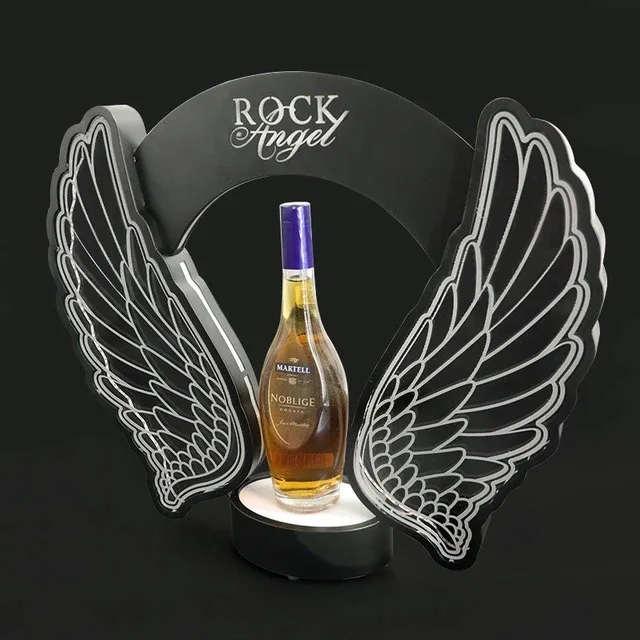 Rechargeable LED Flashing Ange - đánh giá và giá Wine Beer Bottle