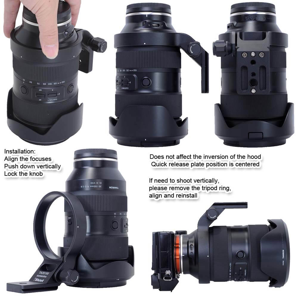 IShoot Ống Kính Cổ Tripod Moun - đánh giá và giá Wine Xd
