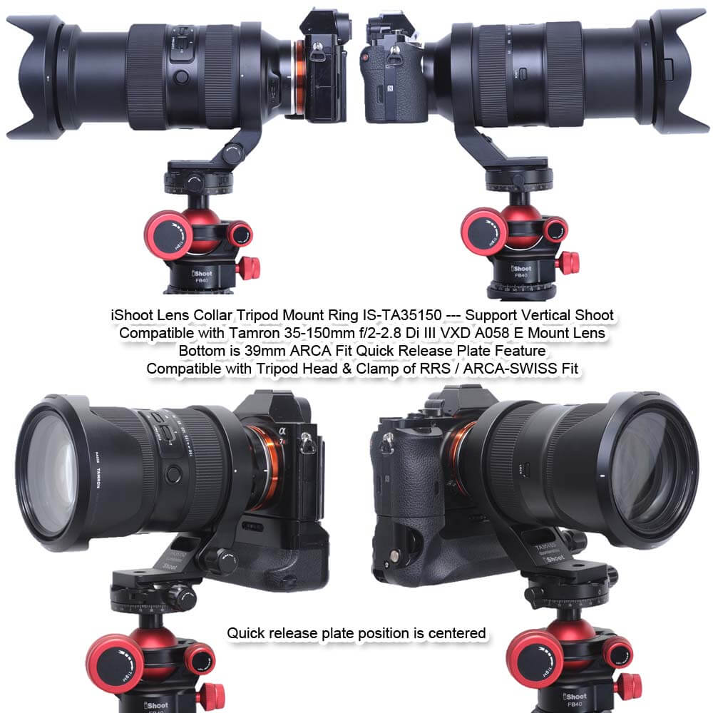 IShoot Ống Kính Cổ Tripod Moun - đánh giá và giá Wine Xd
