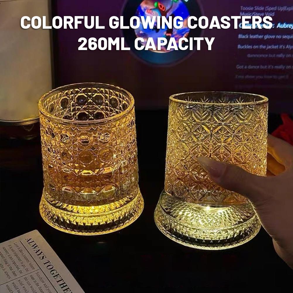 Rotating Whiskey Glass Creativ - đánh giá và giá Wine Whiskey Beer