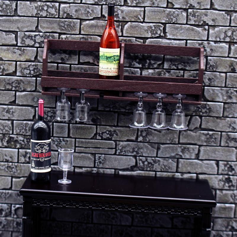1 Set Dollhouse Simulation Wal - đánh giá và giá Wine Rack Wall Mount