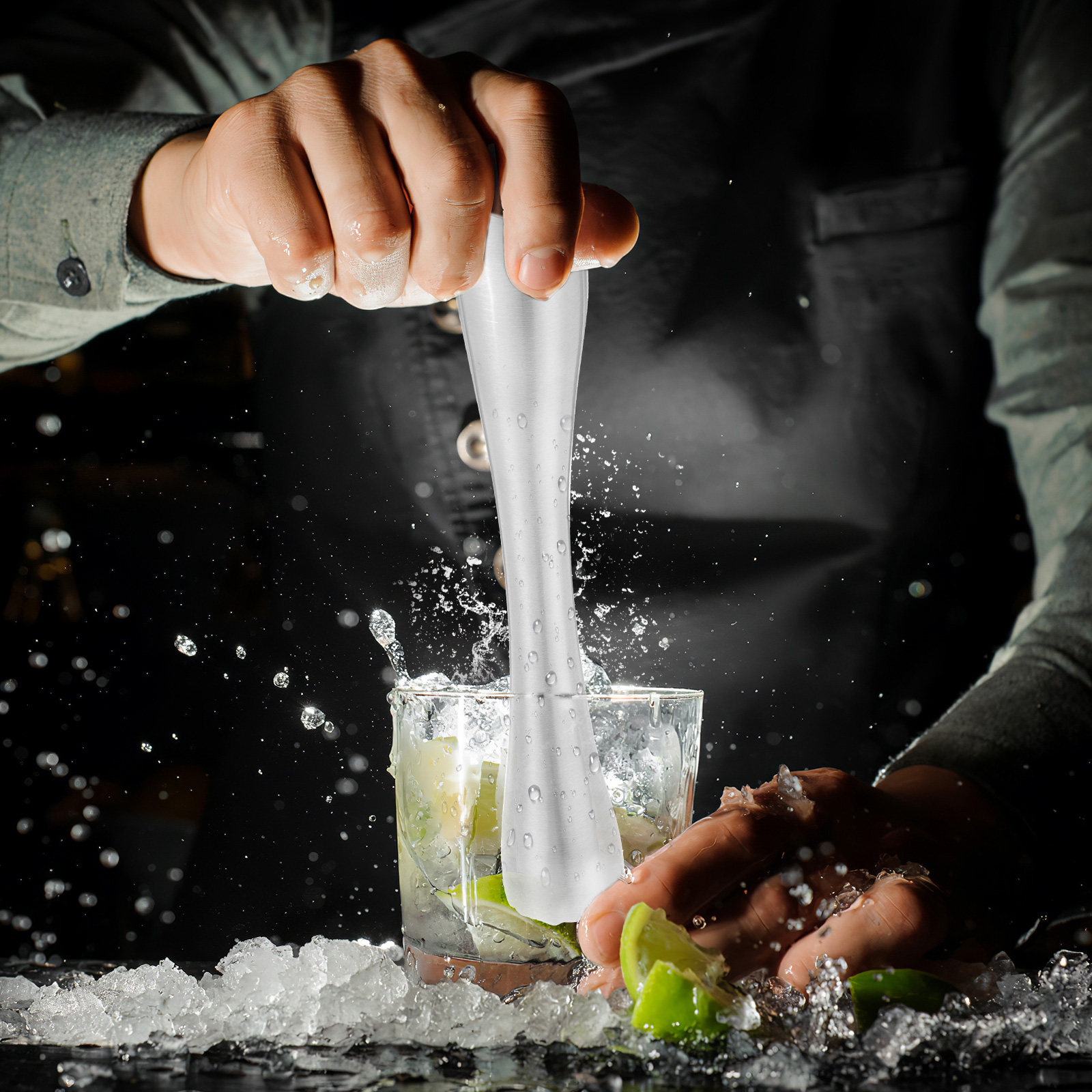 Professional Stainless Steel I - đánh giá và giá Muddler Cocktail Bar