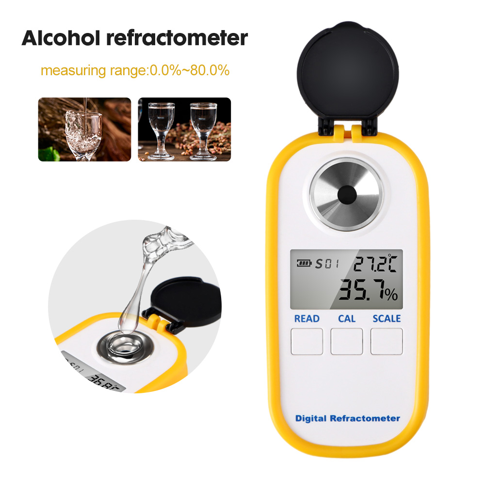 Digital Alcohol Refractometer  - đánh giá và giá Wine Beer And Spirit