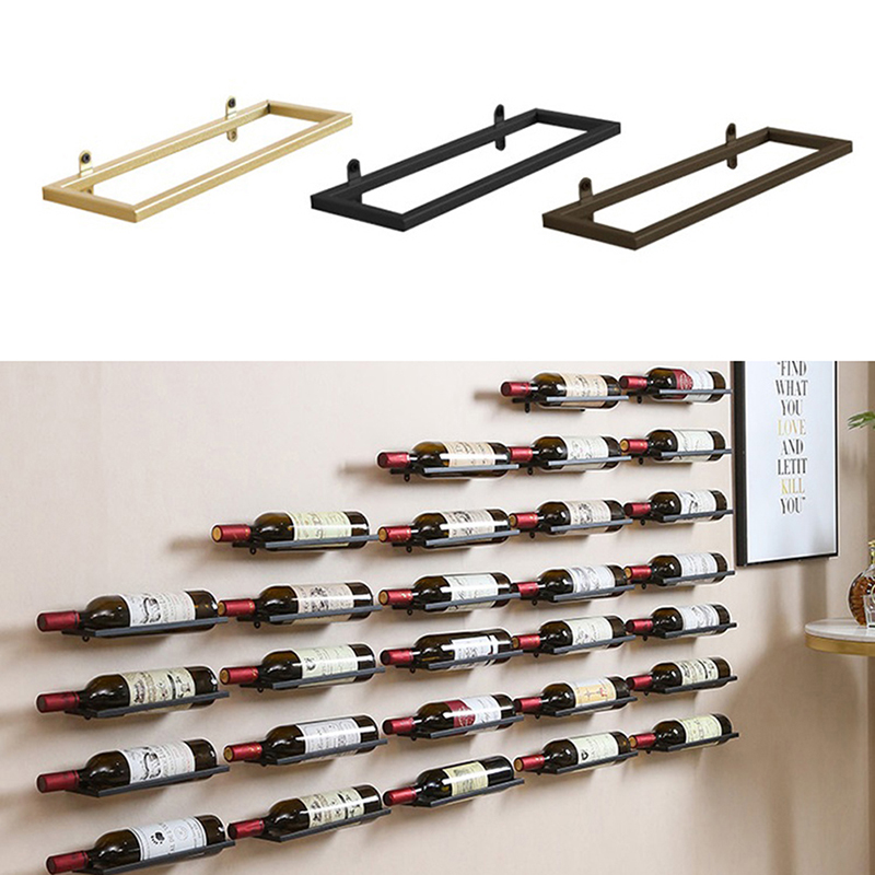 1PC Wall-Mounted Bar Wine Rack - đánh giá và giá Wine Rack Wall Mount