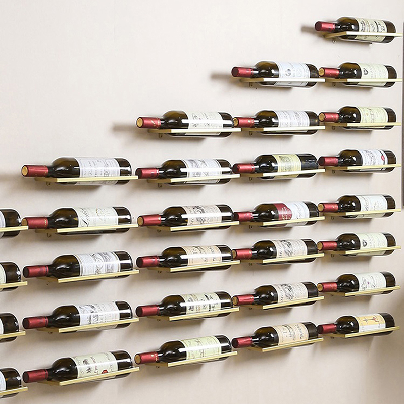 1PC Wall-Mounted Bar Wine Rack - đánh giá và giá Wine Rack Wall Mount
