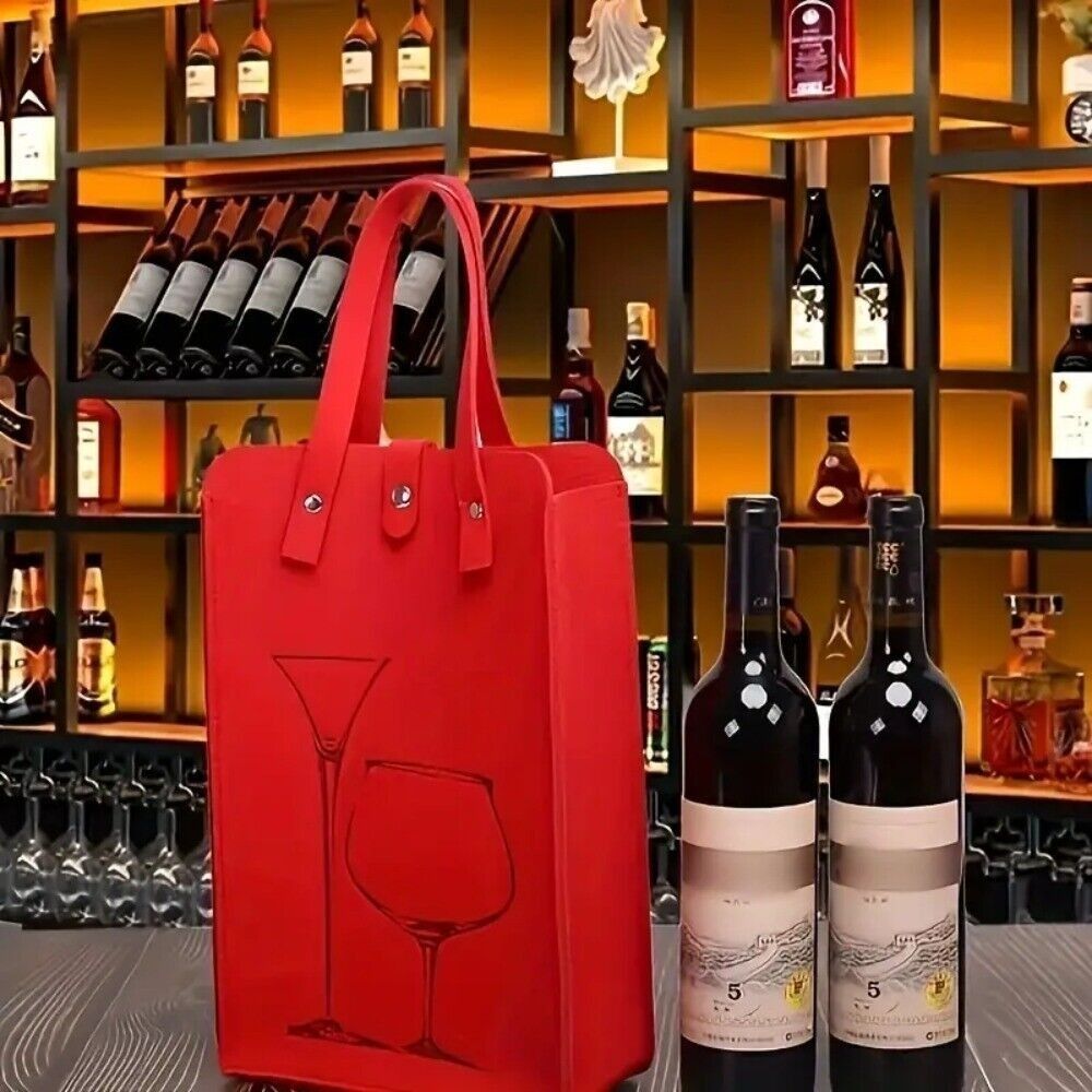High Quality Felt Red Wine Bag - đánh giá và giá Wine & Beer Packages