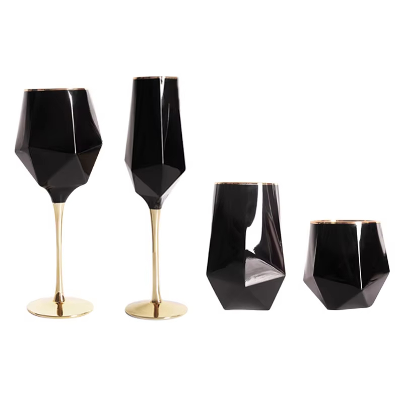 Pure Black Crystal Golden Edge - đánh giá và giá Wine Whiskey Beer