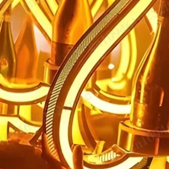 Iron Art LED Light Up Wine Bot - đánh giá và giá Wine Beer Bottle