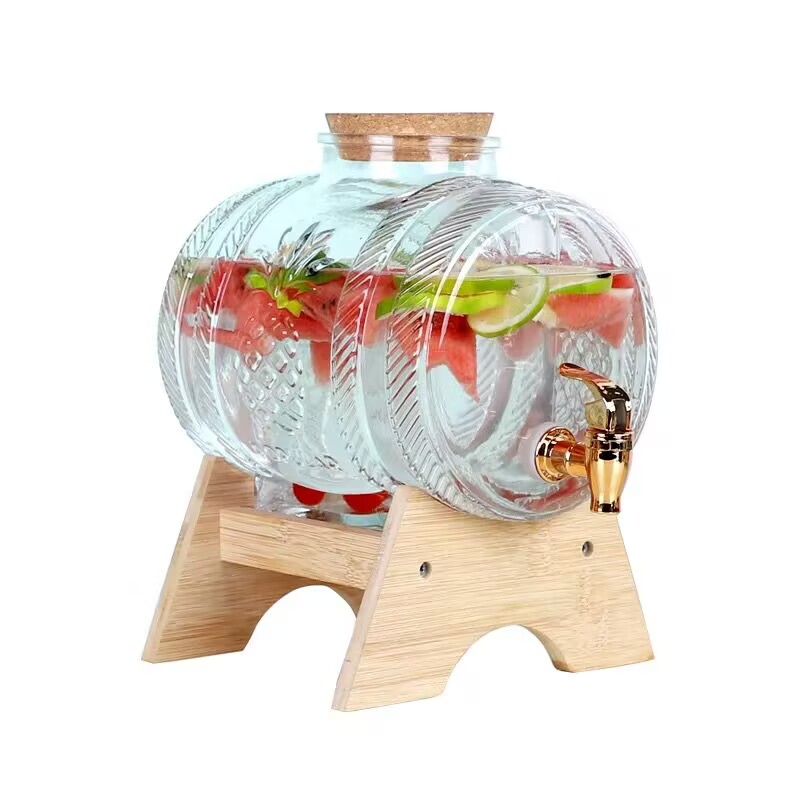 1L Glass Whiskey Barrel Wine B - đánh giá và giá Wine Whiskey Beer