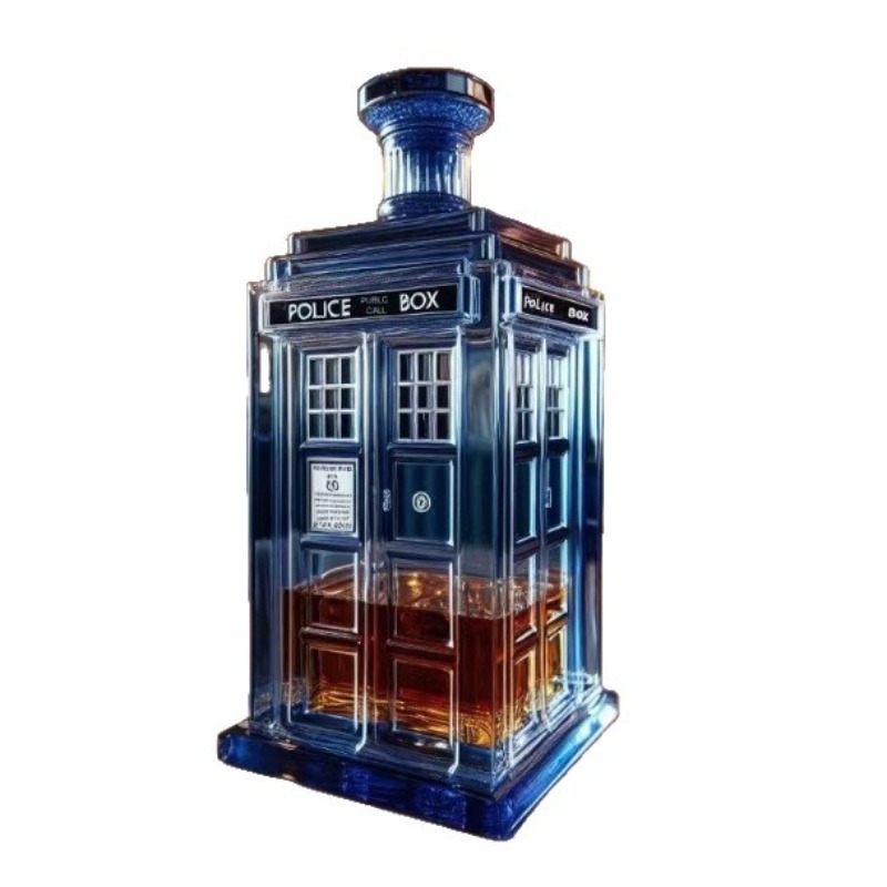 Creative Phone Booth Decanter  - đánh giá và giá Wine Whiskey Beer